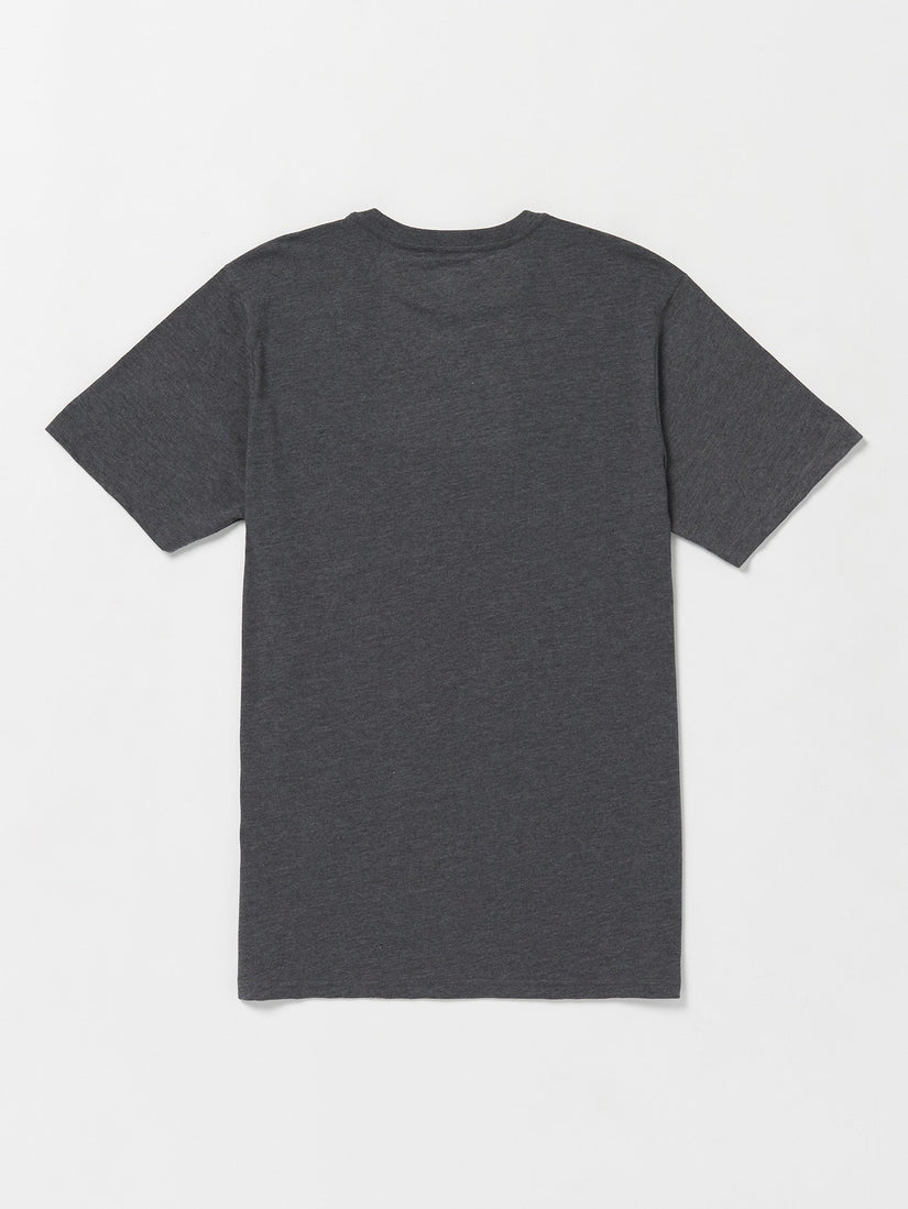 Heavy Gain Short Sleeve Tee - Dark Black Heather