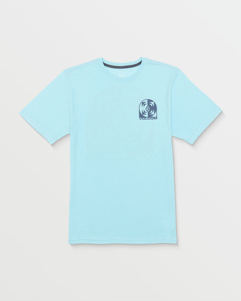 Echo Chamber Short Sleeve Tee - Horizon Blue Heather