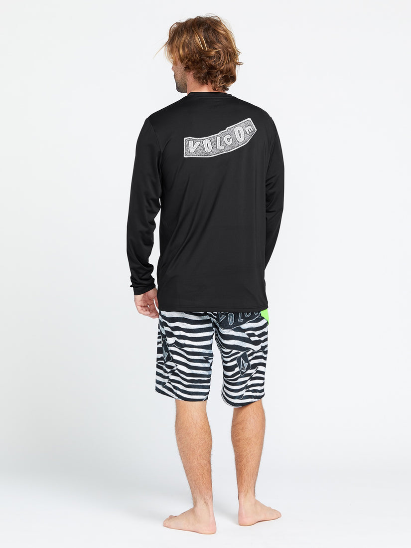 Stone Pistol Long Sleeve Rashguard - Black