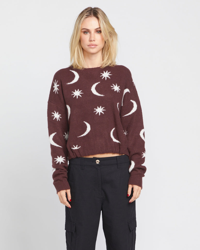 Nyte Stone Sweater - Espresso