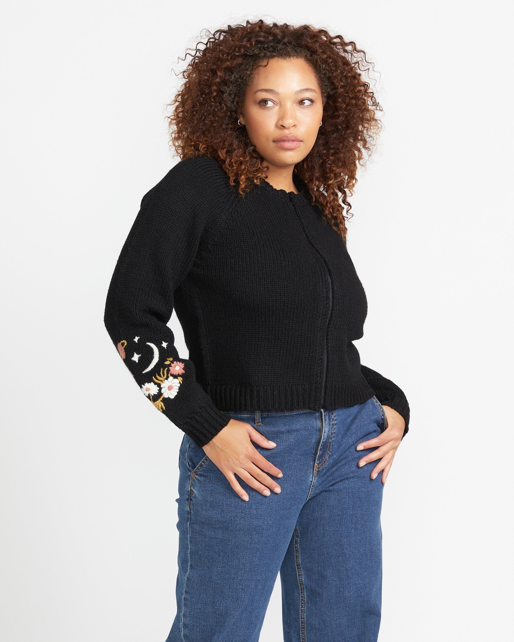 Pop Fatale Sweater - Black