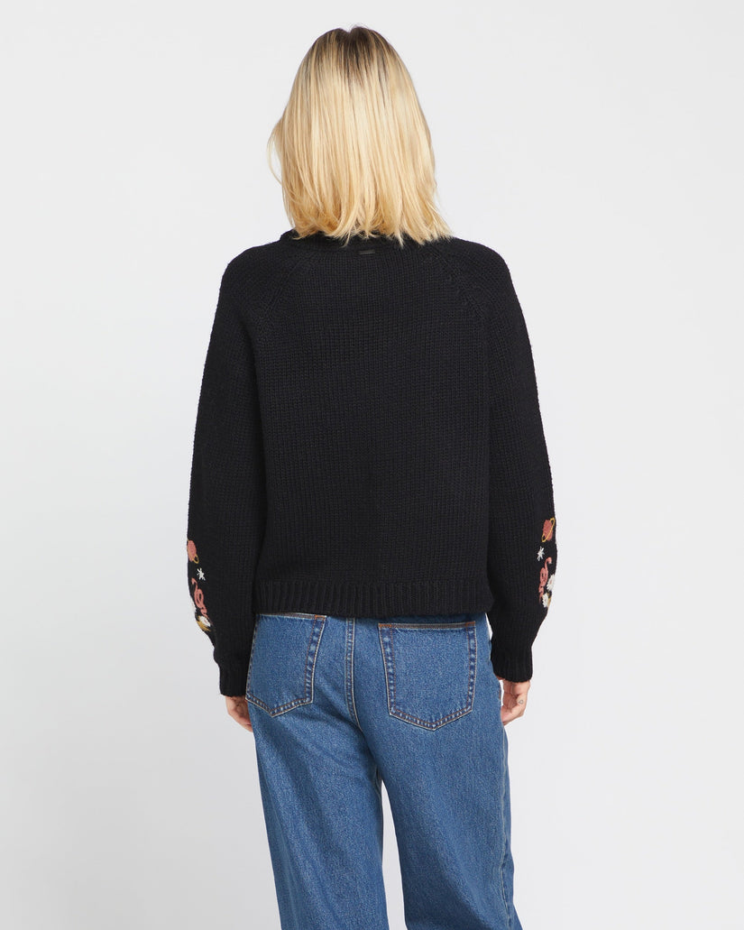 Pop Fatale Sweater - Black