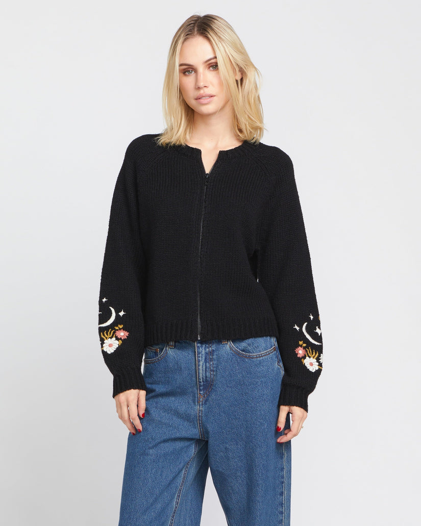 Pop Fatale Sweater - Black