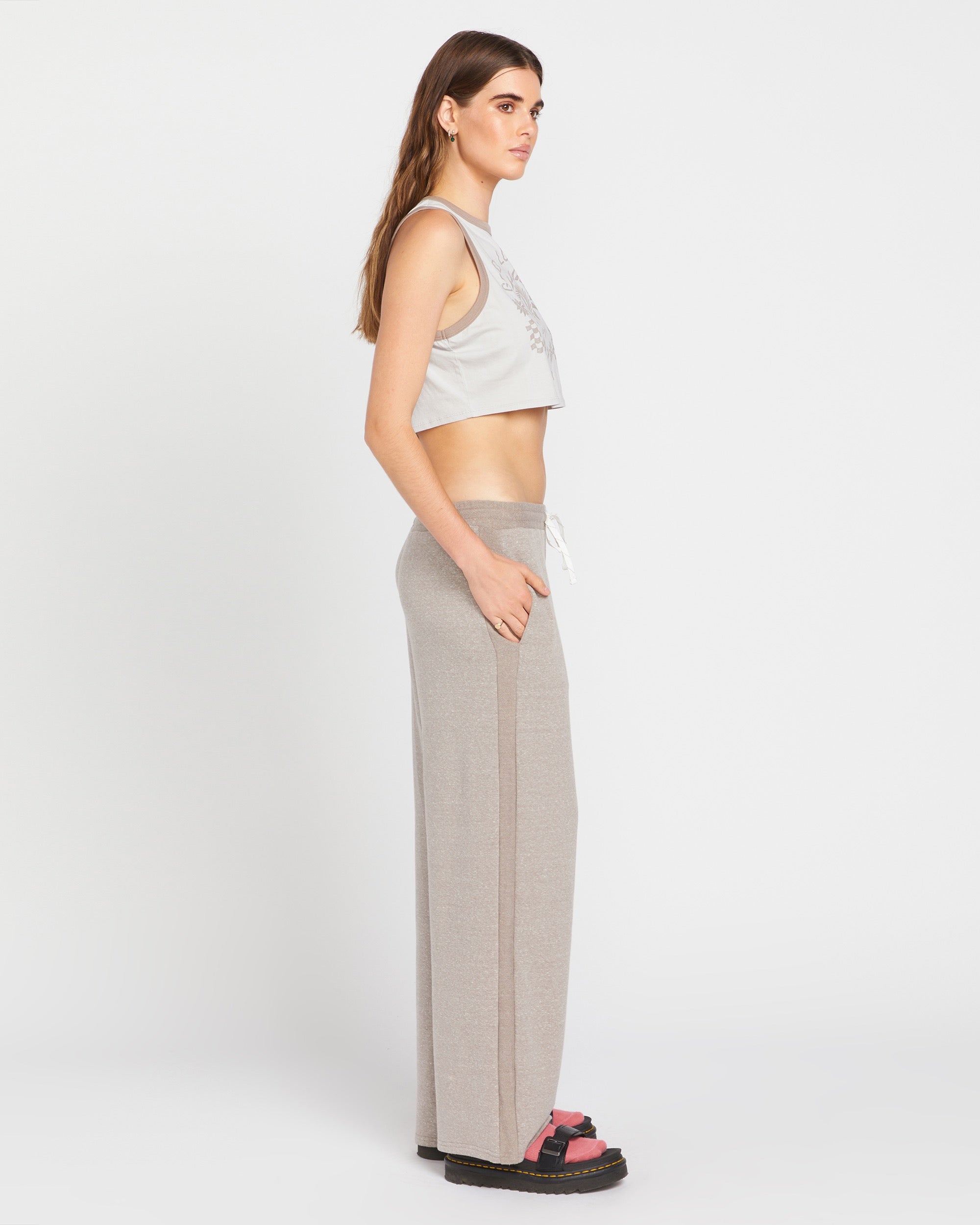 Lived Lounge Frenchie Pants - Concrete