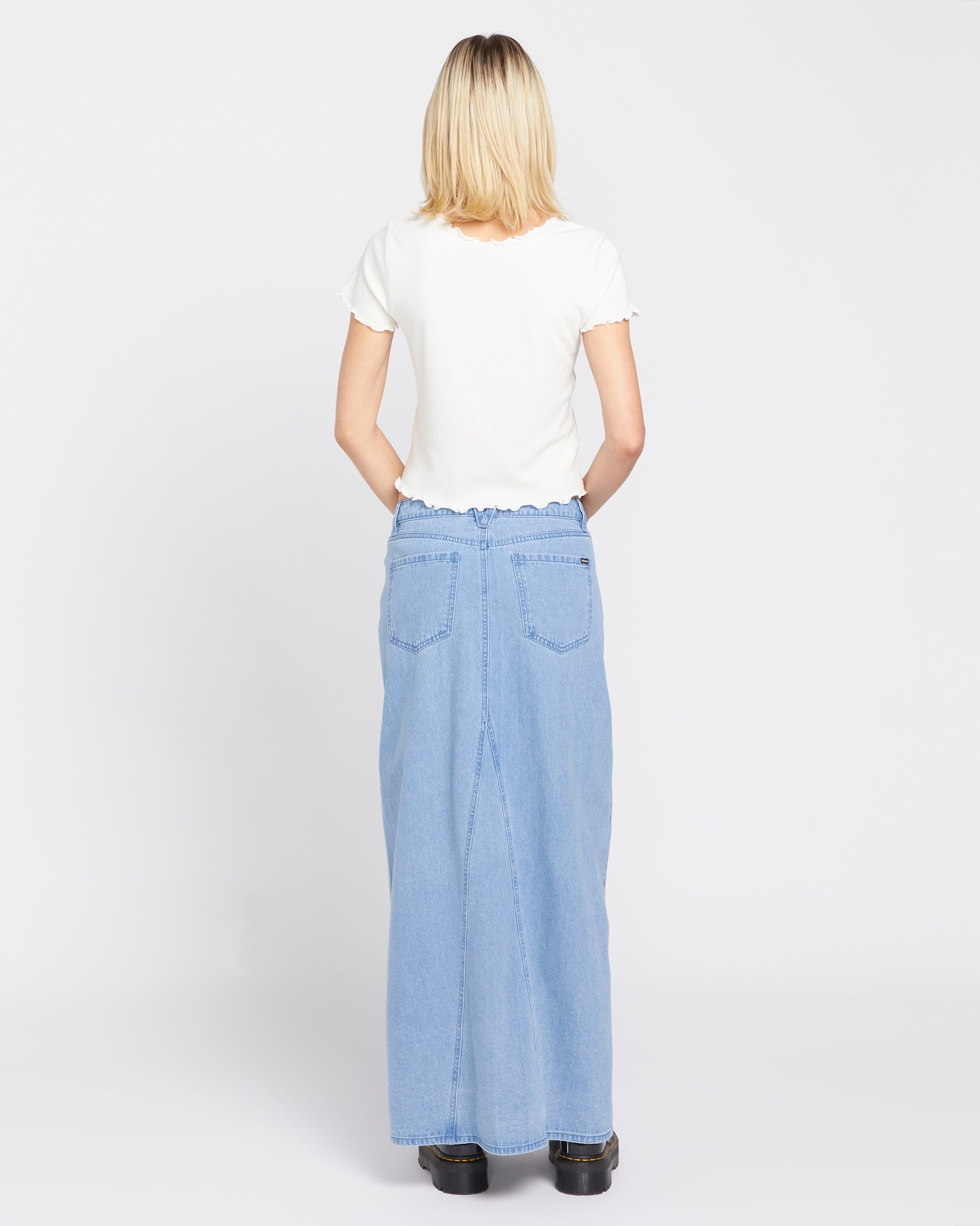 Chill Trap Skirt - China Blue