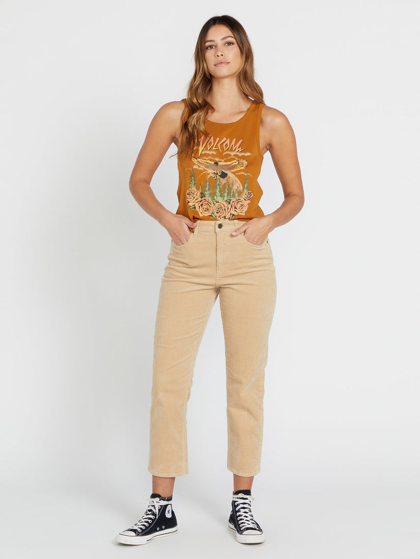 Stoned Straight Pants - Khaki