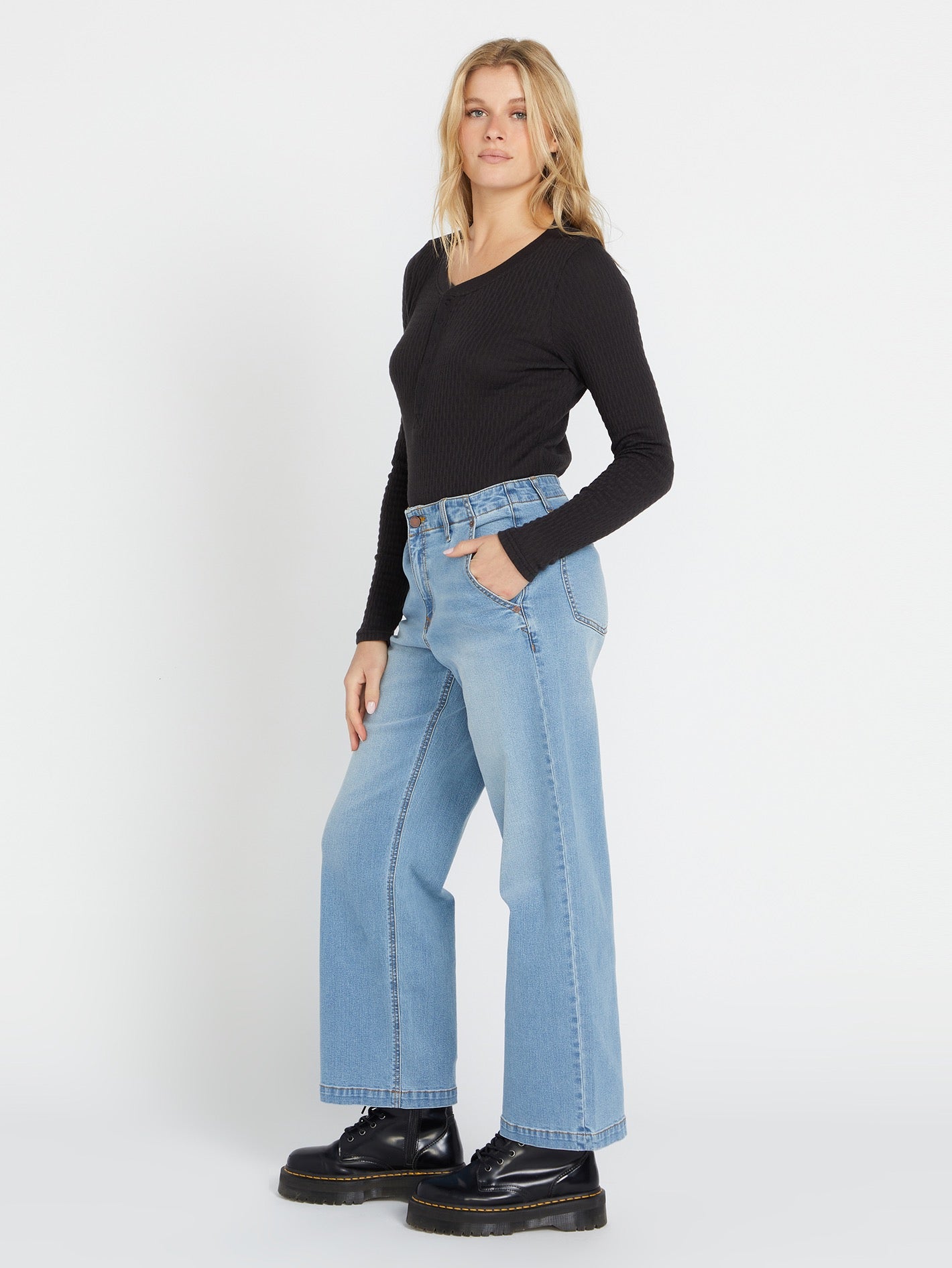 1991 Stoned Low Rise Jeans - Blue Drift