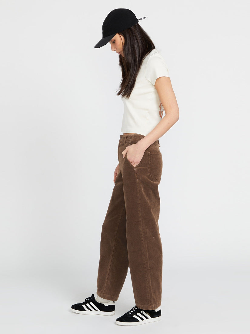 1991 Stoned Low Rise Corduroy Pants - Chocolate