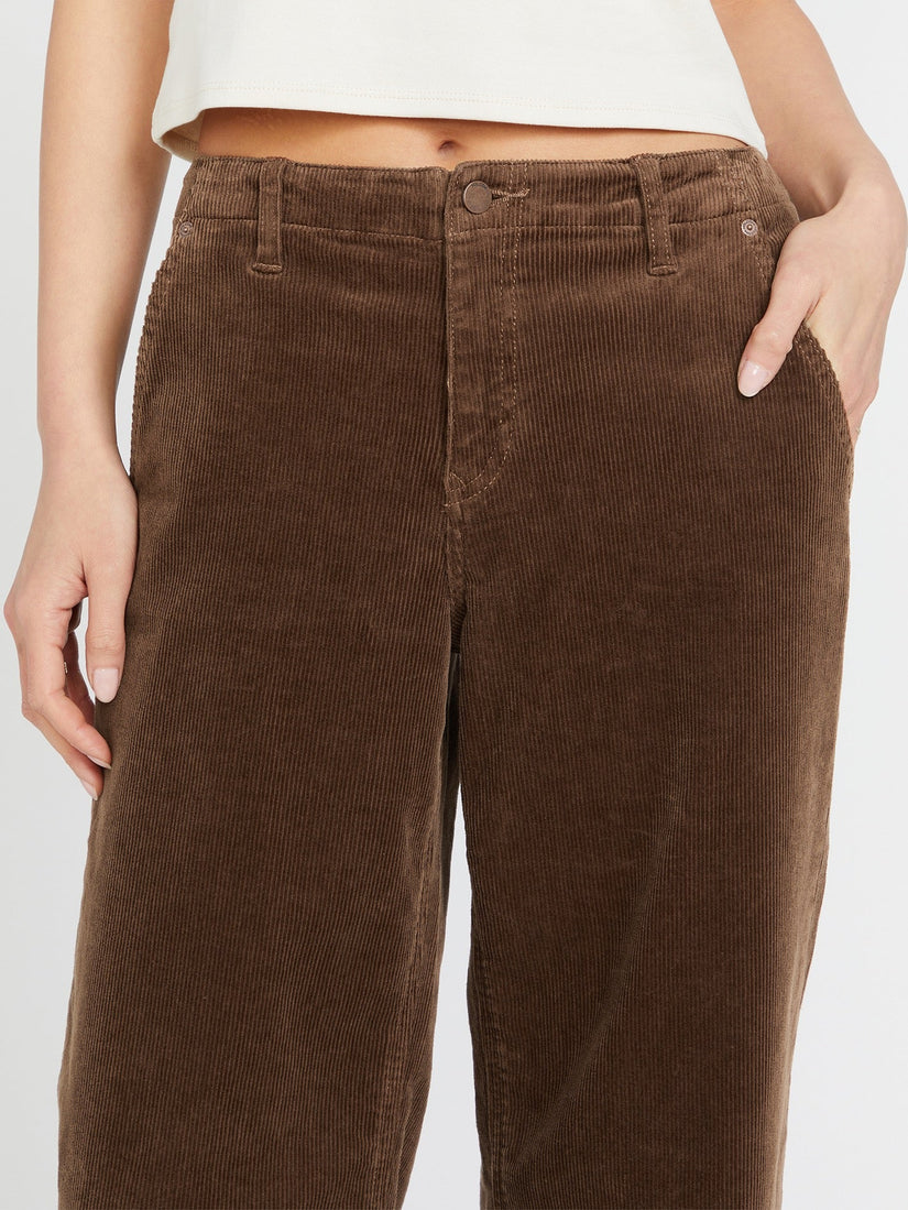 1991 Stoned Low Rise Corduroy Pants - Chocolate