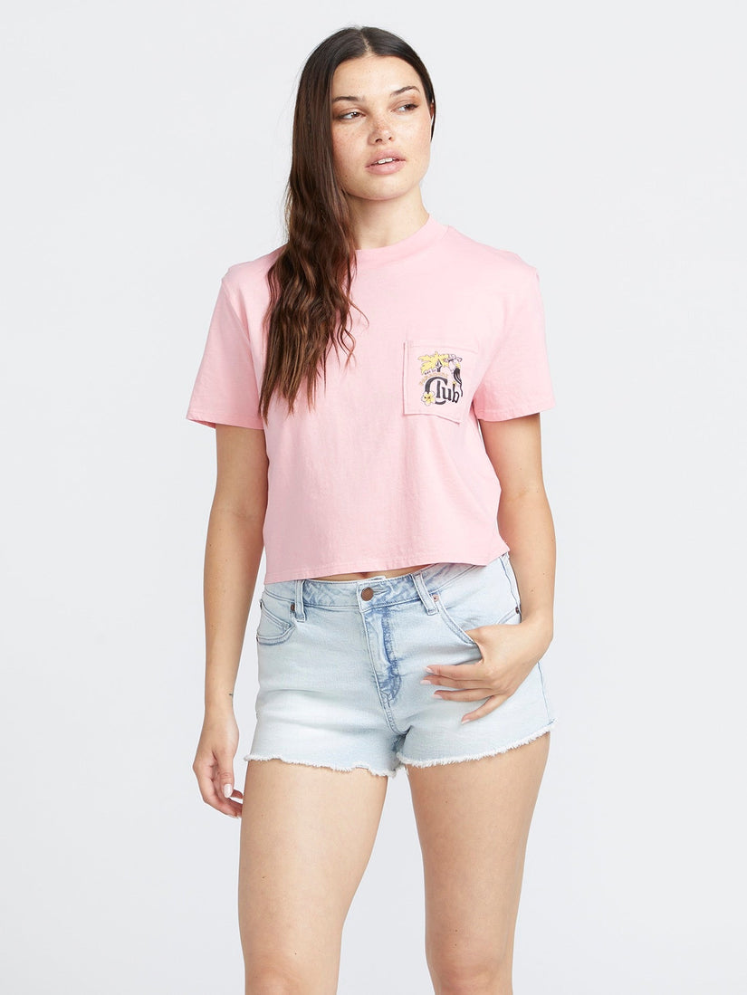 Pocket Dial Tee - Guava