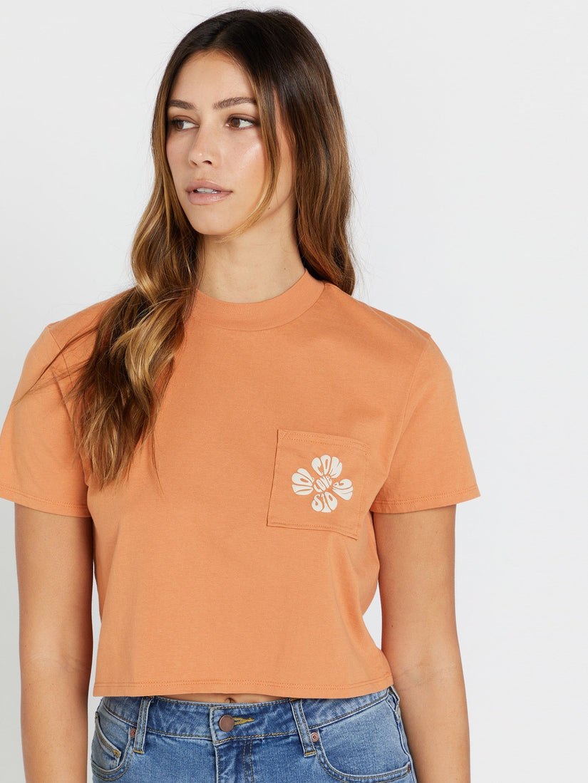 Pocket Dial Tee - Wild Ginger