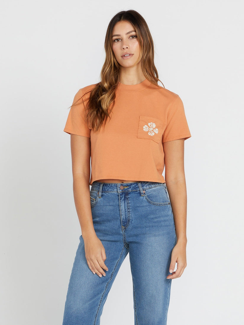 Pocket Dial Tee - Wild Ginger