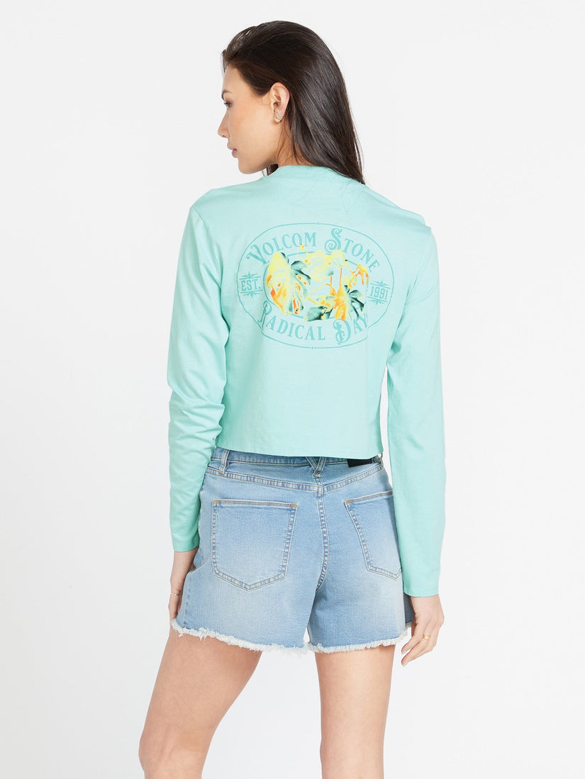 Pocket Dial Long Sleeve Shirt - Glacier Blue