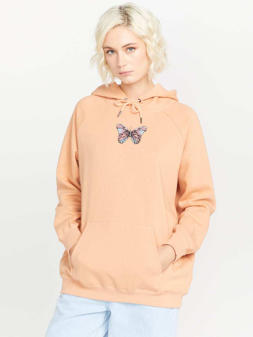 Truly Stoked Boyfriend Hoodie - Clay