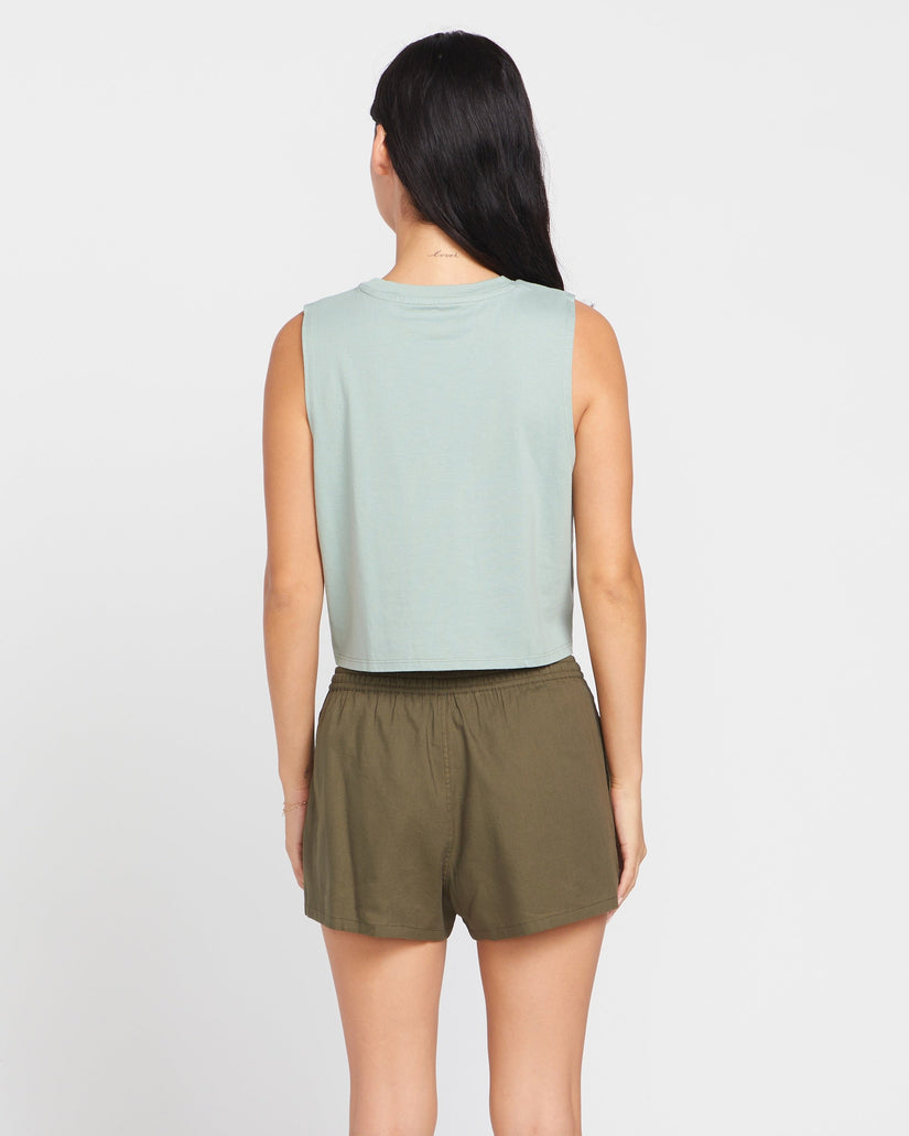 Stone Hour Crop Top - Sea Glass