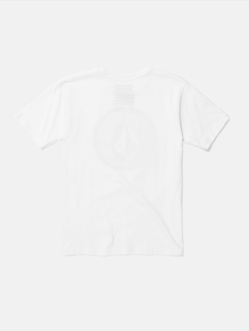 Big Boys Circle Stone Short Sleeve Tee - White | Volcom Canada