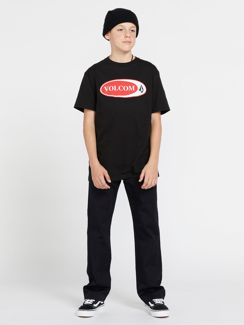 Big Boys Vellipse Short Sleeve Tee - Black