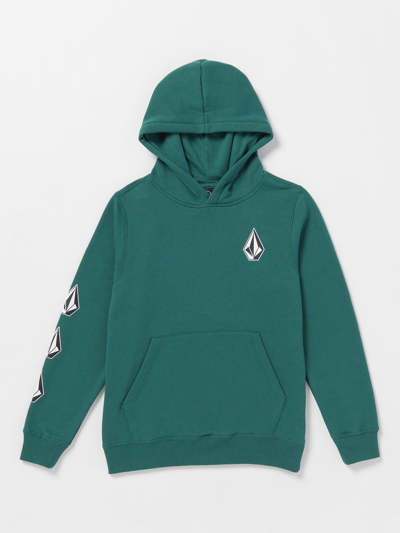 Big Boys Iconic Stone Hoodie - Ranger Green