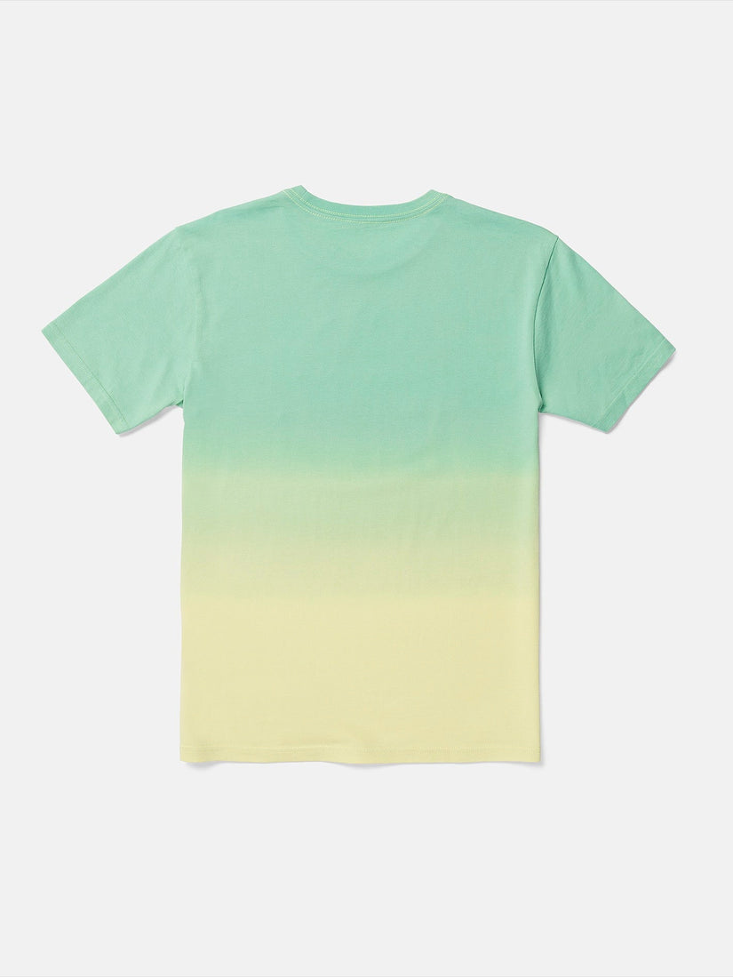 Big Boys Wobbled Short Sleeve Tee - Dusty Aqua