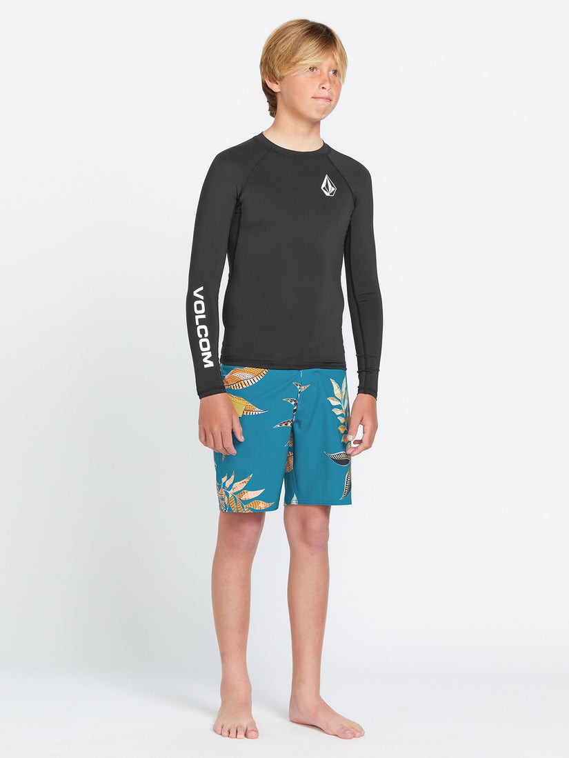 Big Boys Lido Long Sleeve Shirt - Black