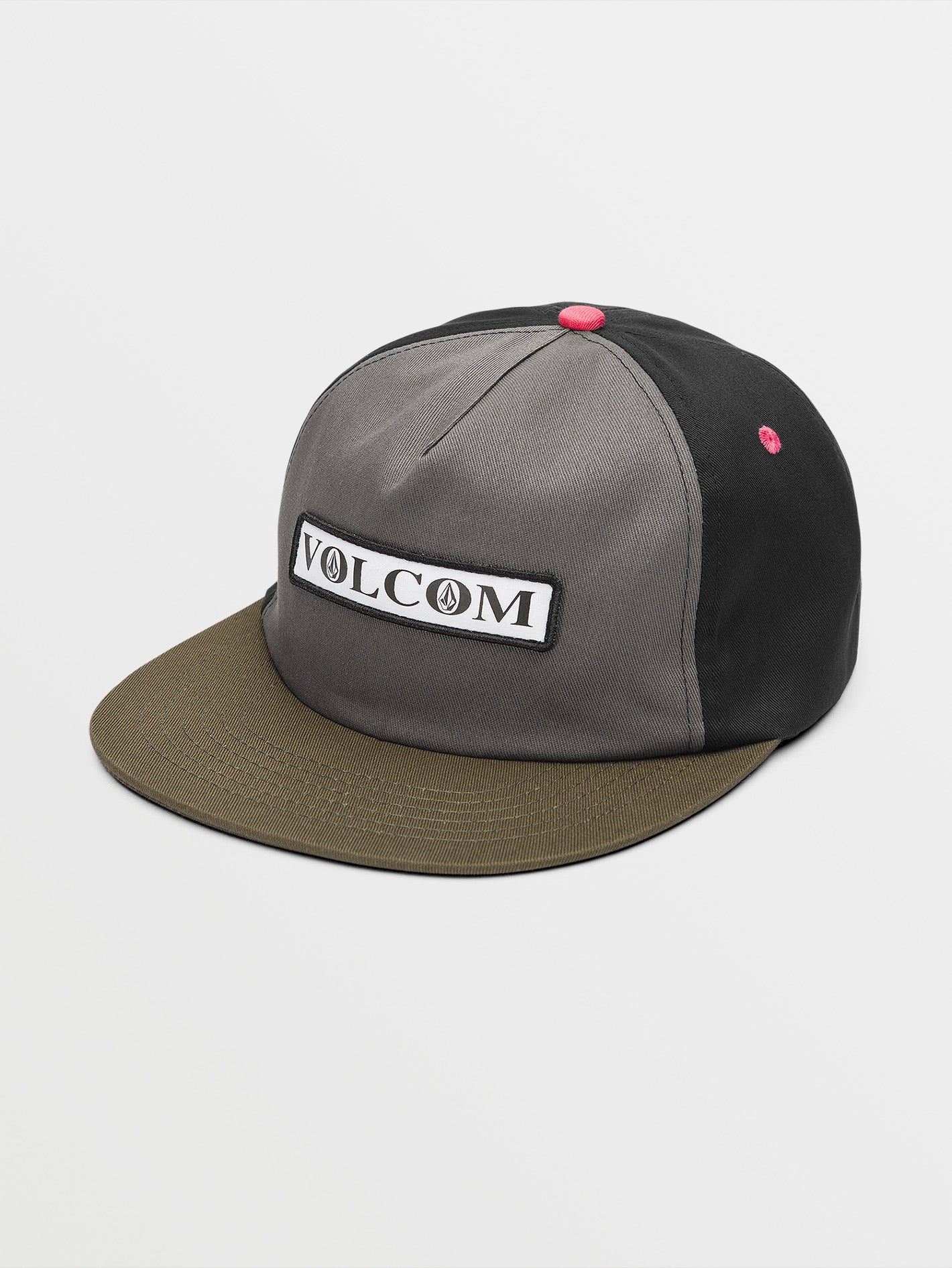 Volcom Entertainment Hockey Dad Adjustable Hat - Pewter