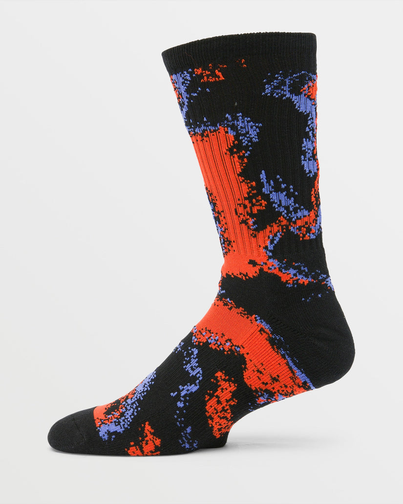 Stoney Shred Socks - Bright Red