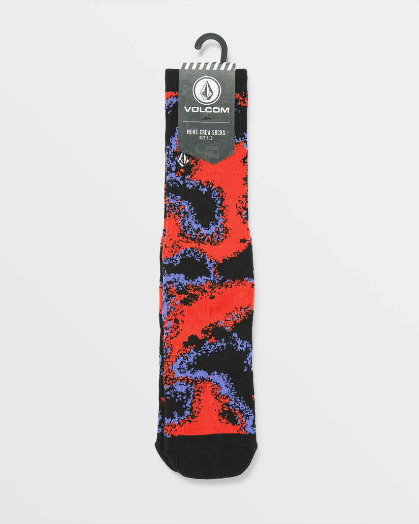 Stoney Shred Socks - Bright Red