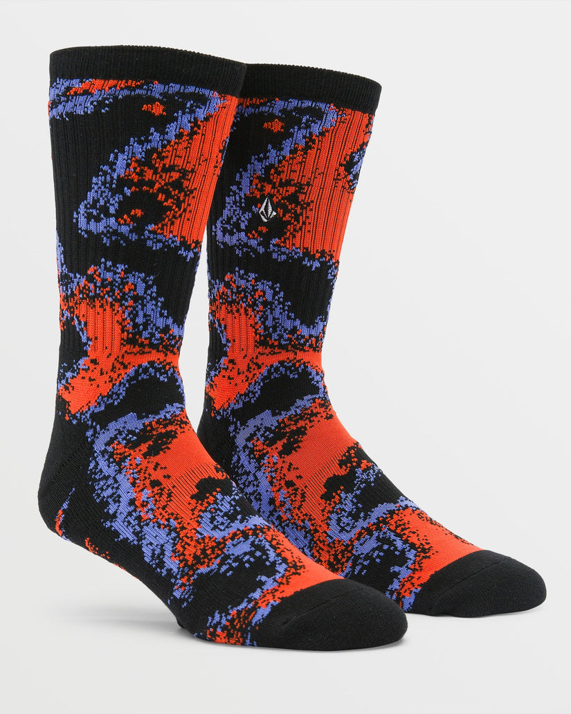 Stoney Shred Socks - Bright Red