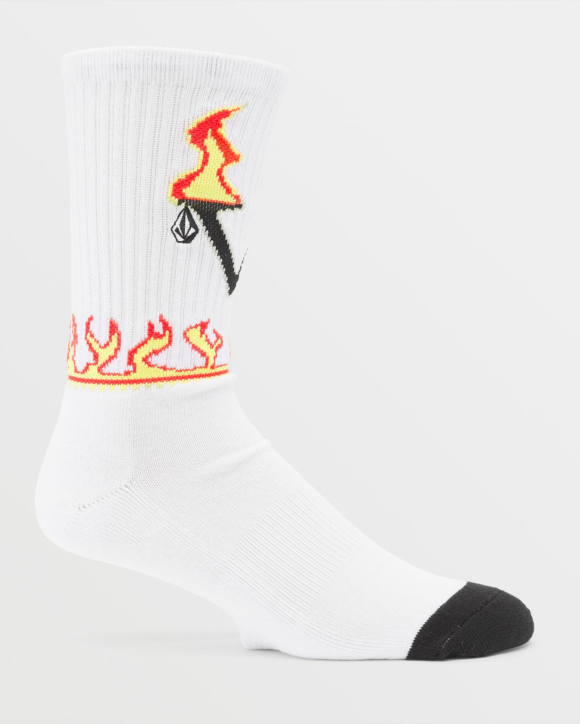 Fergadelic Socks - White