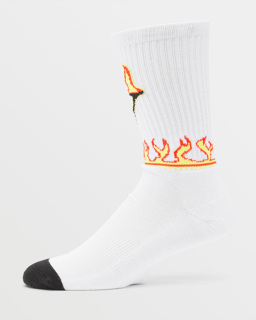 Fergadelic Socks - White