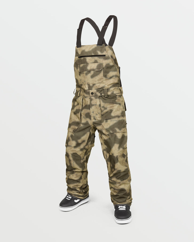 Mens Roan Bib Overalls - Camouflage