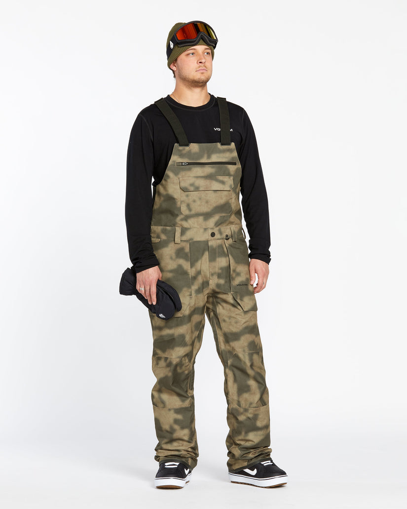 Mens Roan Bib Overalls - Camouflage