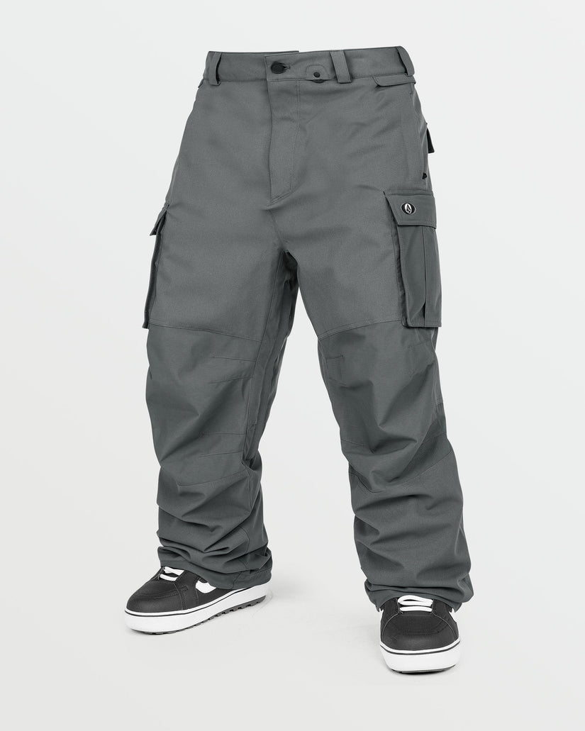 Mens Nwrk Baggy Pants - Charcoal