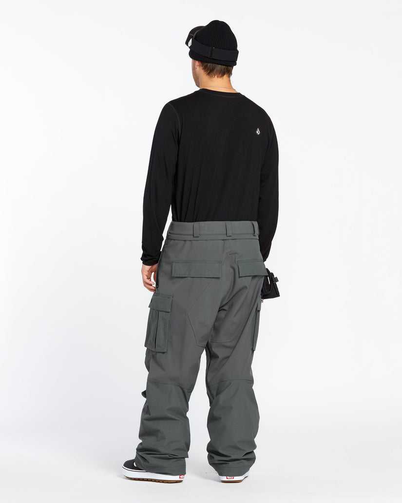 Mens Nwrk Baggy Pants - Charcoal