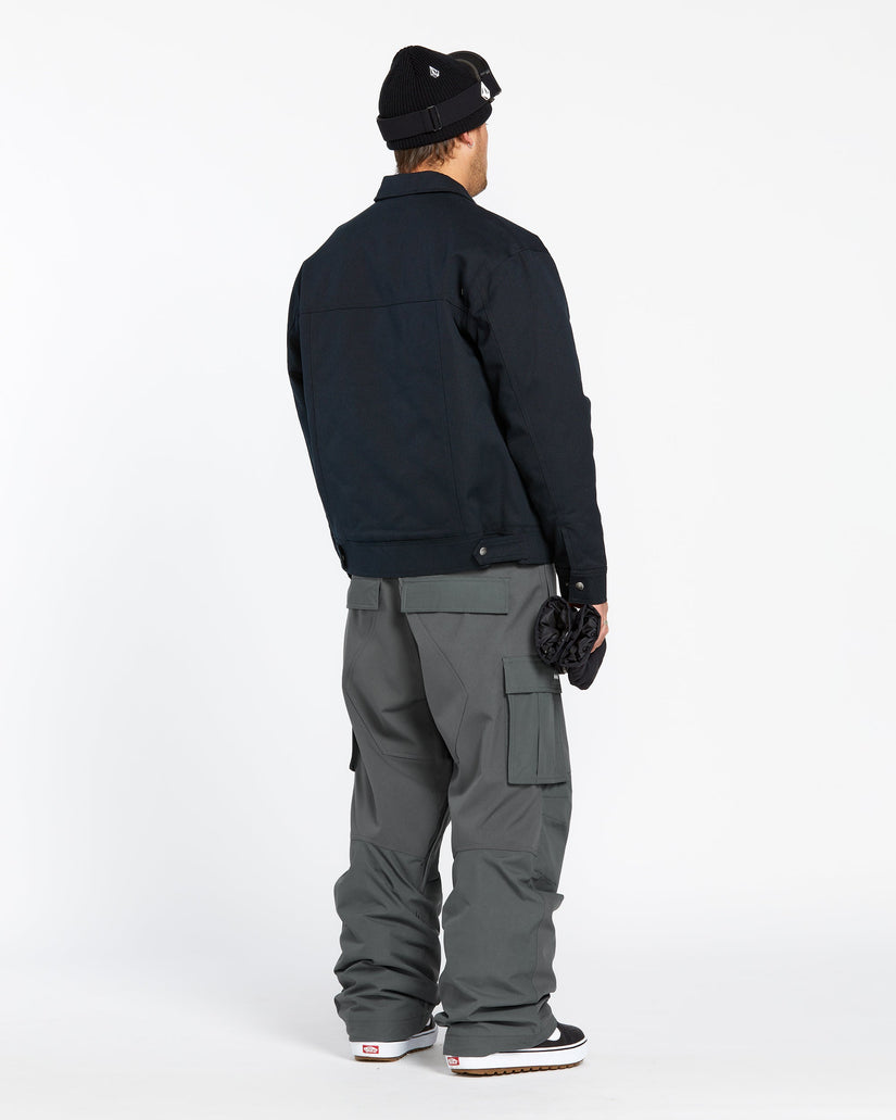 Mens Nwrk Baggy Pants - Charcoal