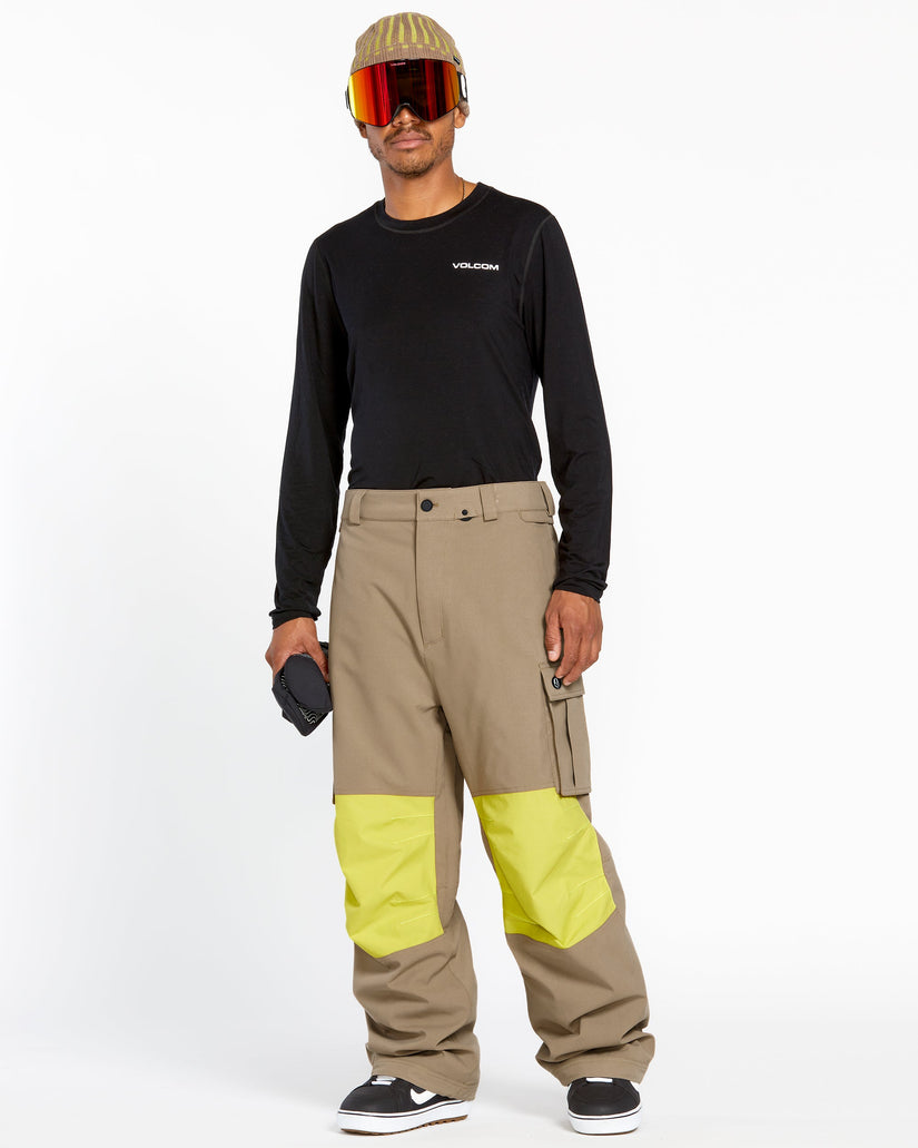 Mens Nwrk Baggy Pants - Chestnut Brown