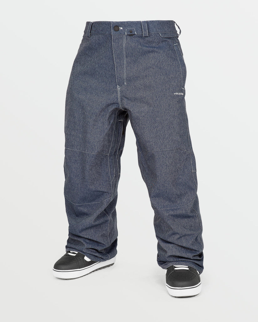 Mens Snow Billow Pants - Dark Denim