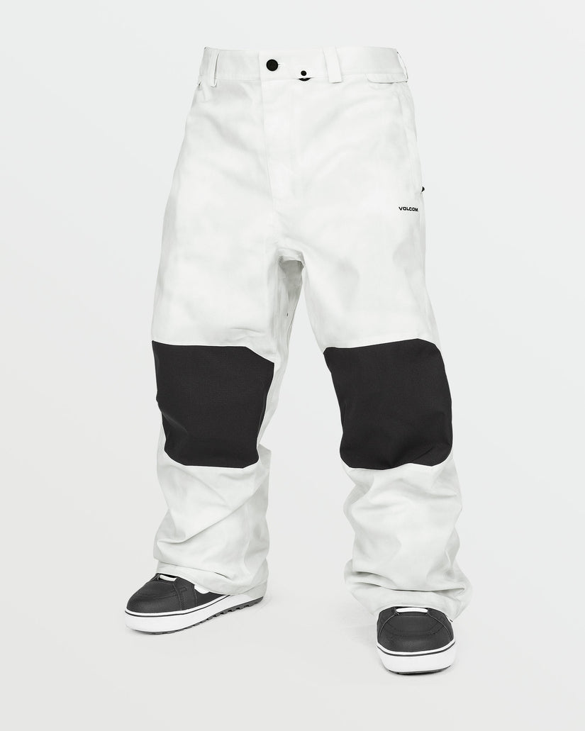 Mens Snow Billow Pants - White Camo