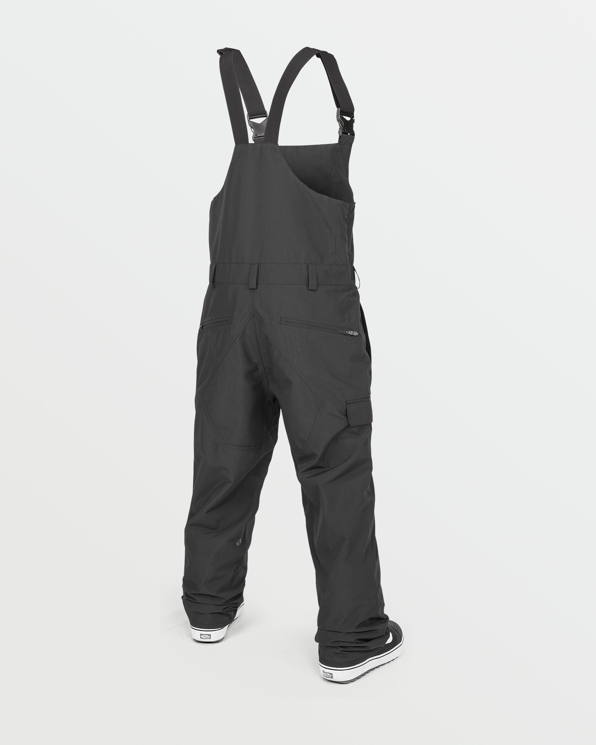 Mens V.Co Sparta Bib Overalls - Black