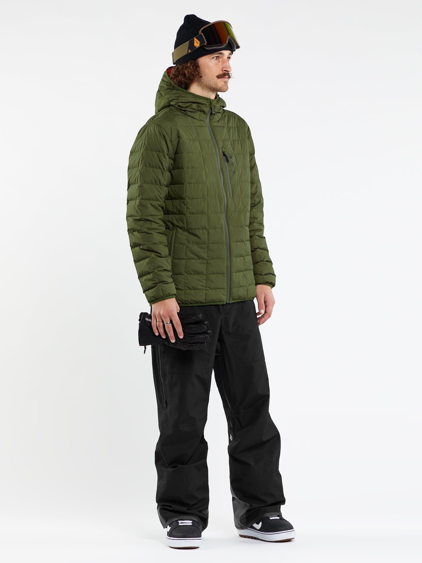 Mens Puff Puff Give Jacket - Military – Volcom Canada