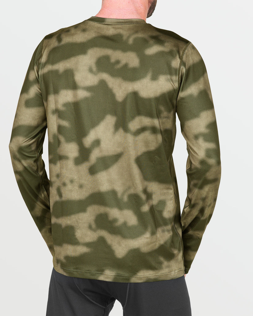 Mens V-Science Crew - Camouflage