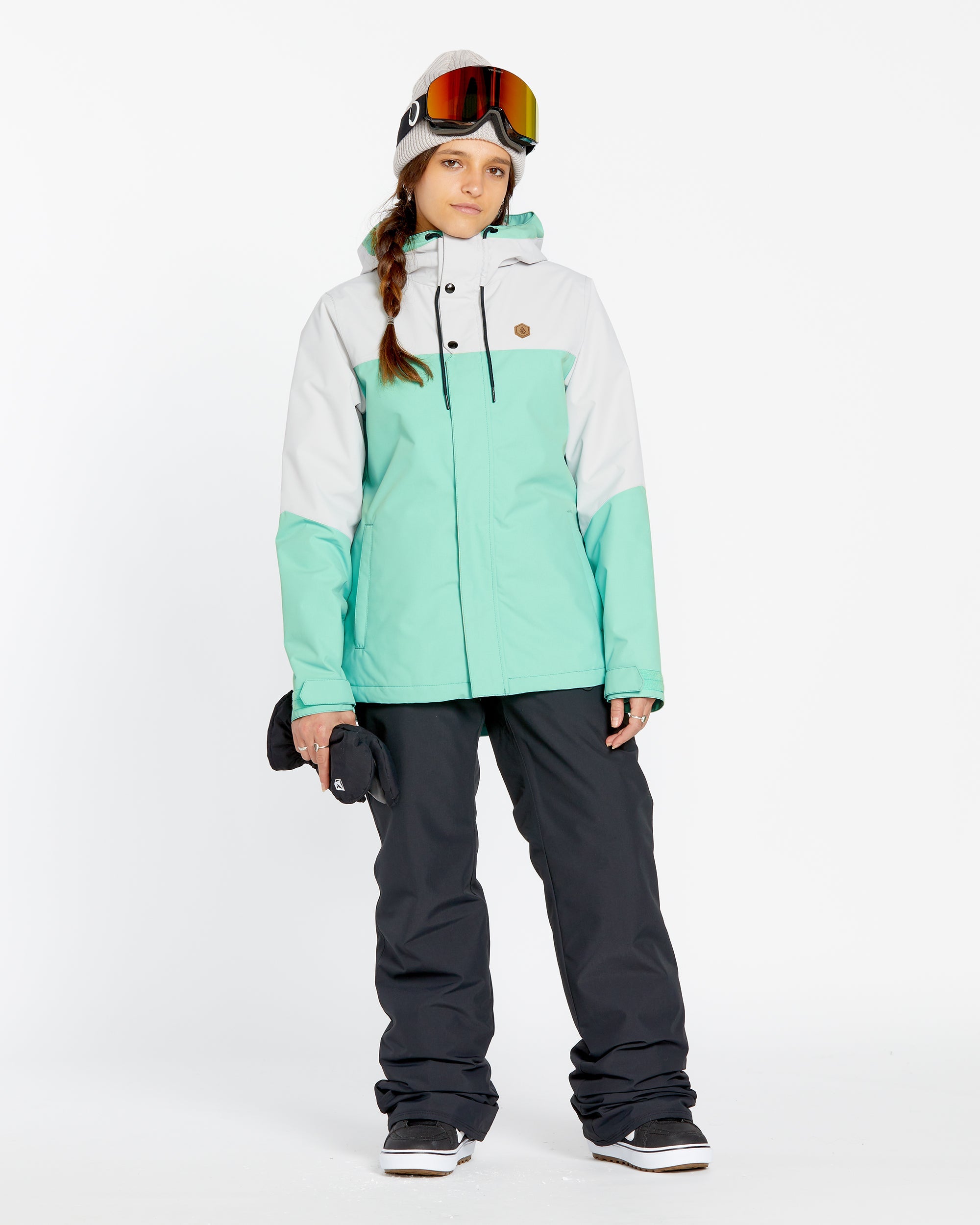 VOLCOM Women s Bolt Insulated Snowboard Jacket Wasabi 2025 M