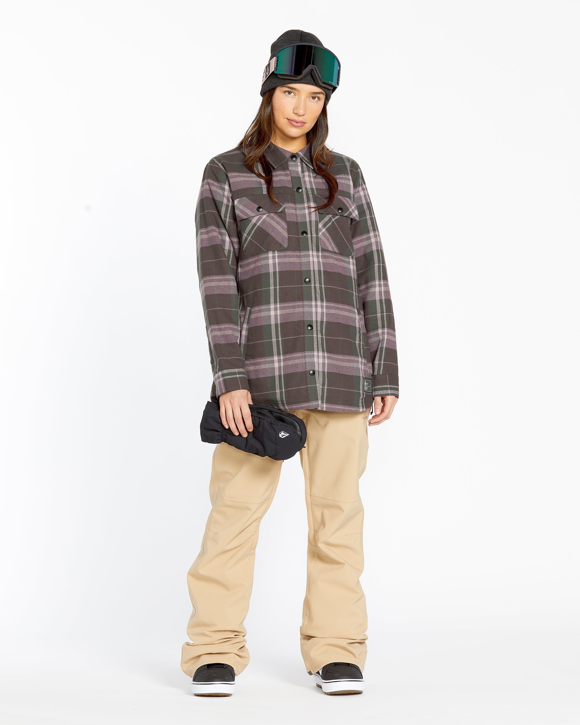 Womens Insulated Riding Flannel