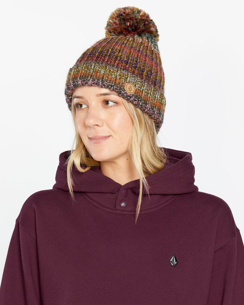 Womens Costus Pullover Fleece - Burgundy