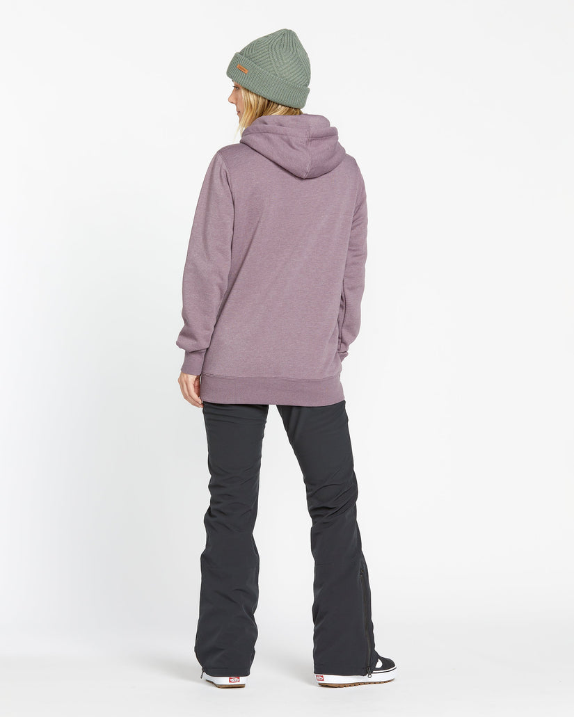 Womens Tower Pullover Fleece - Dusty Lavender