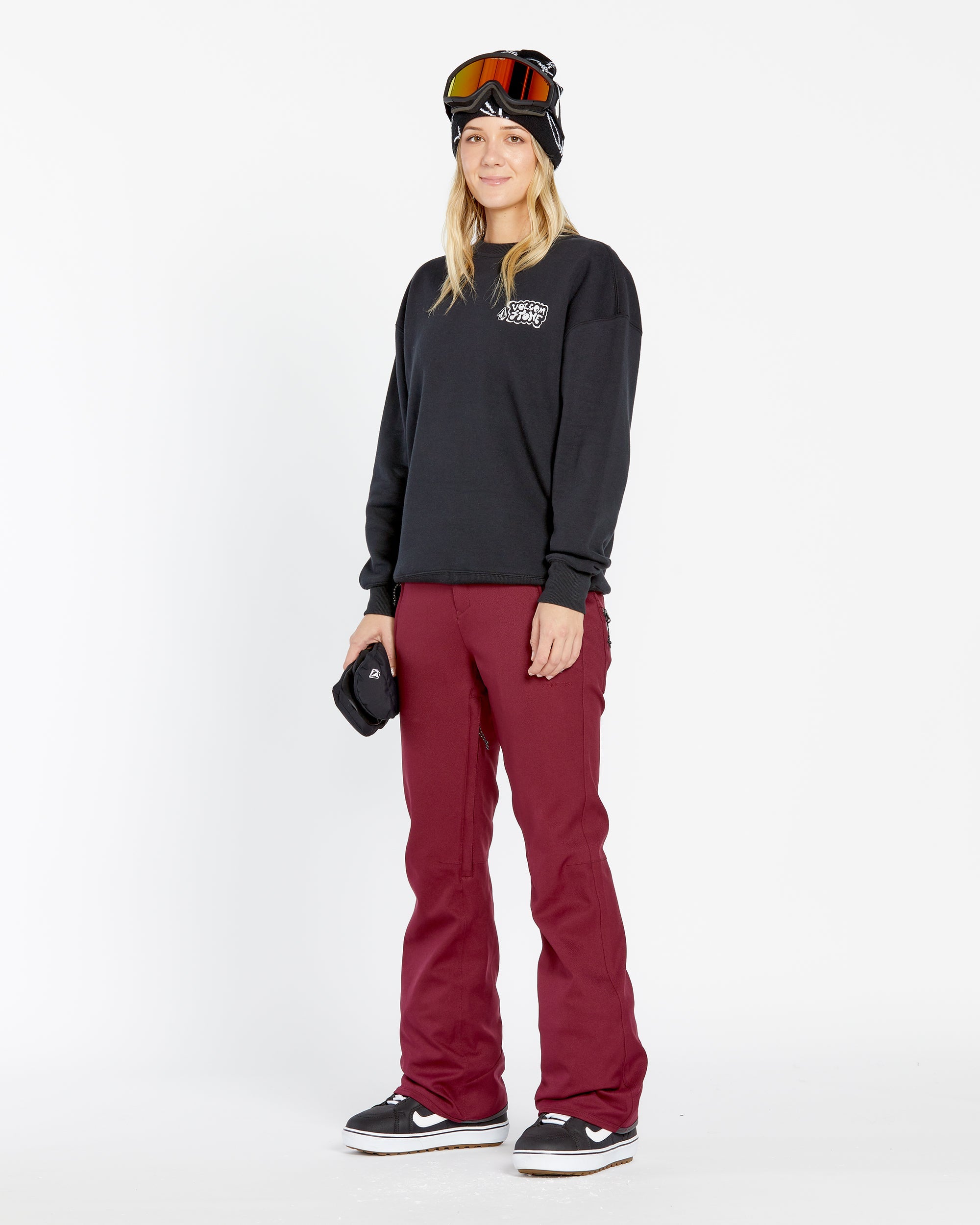 Womens Essential Crew Fleece