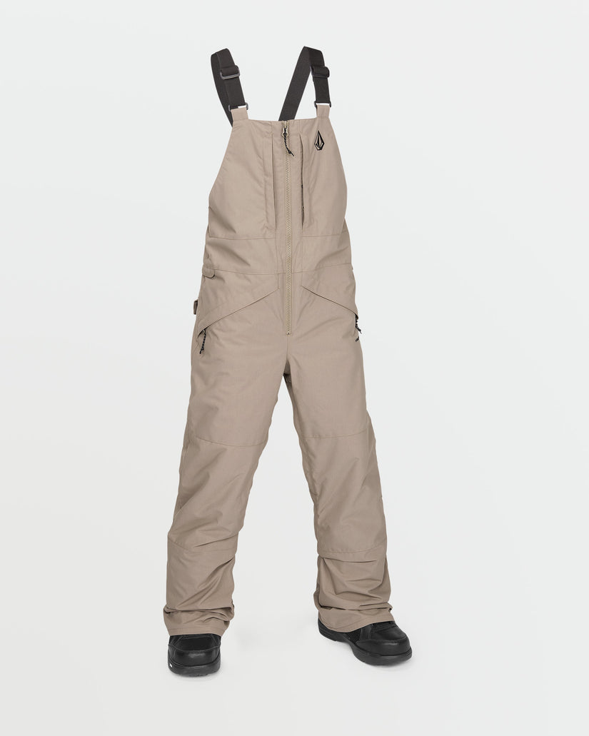 Kids Barkley Insulated Bib Overalls - Chestnut Brown