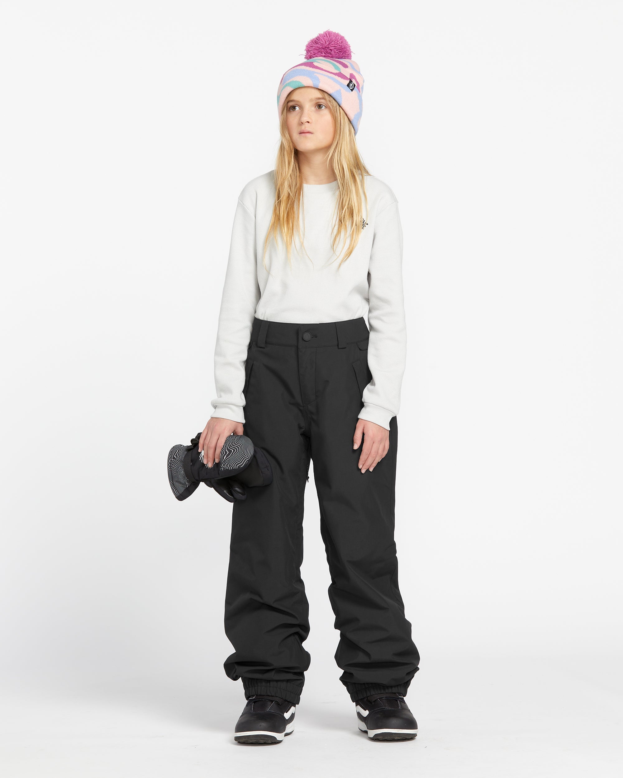 Kids Fernie Insulated Pants - Black