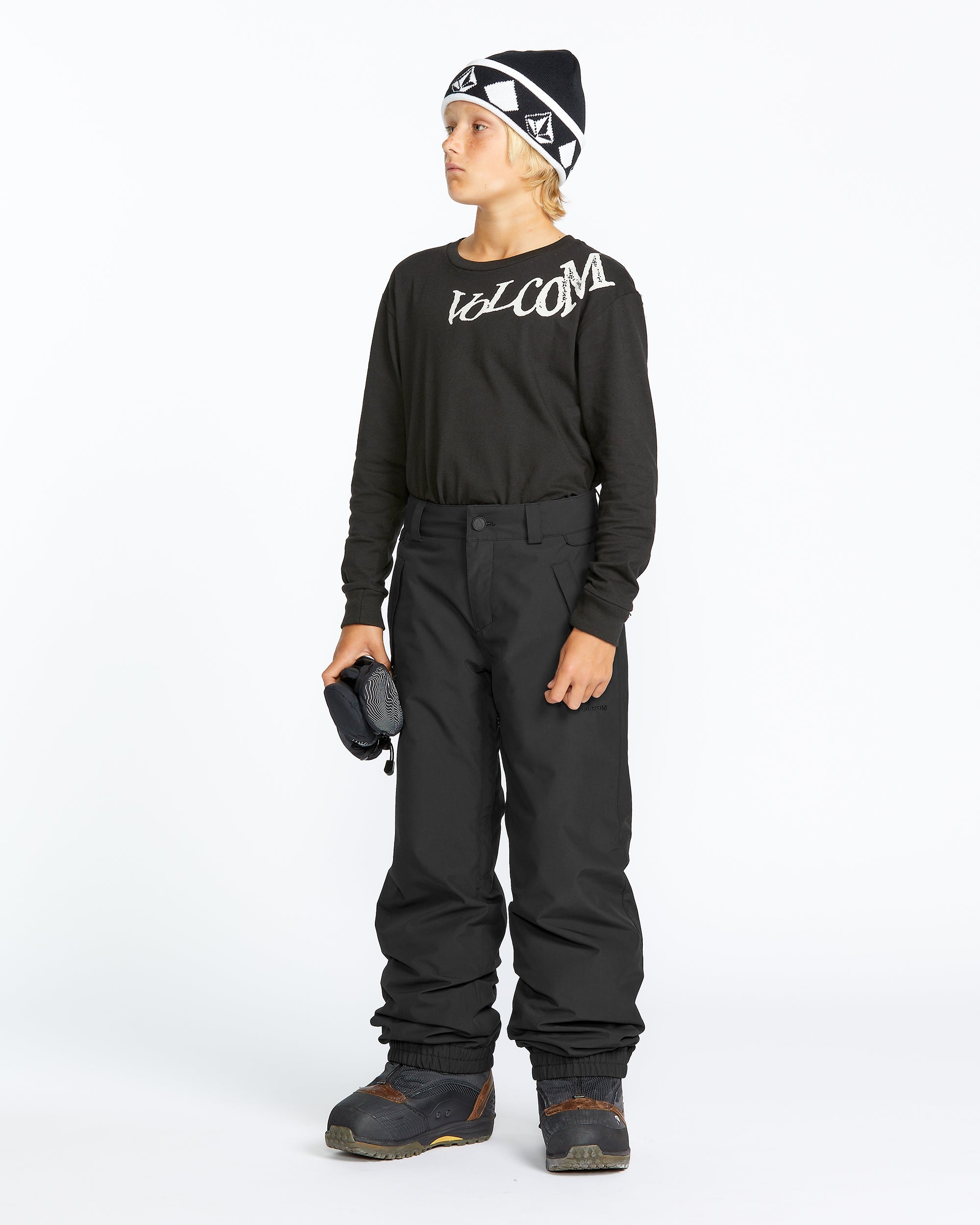 Kids Fernie Insulated Pants - Black