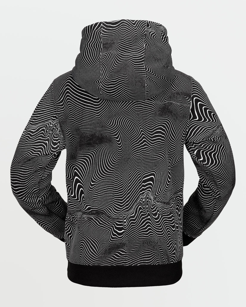 Kids Hydro Fleece Hoodie - Black Print